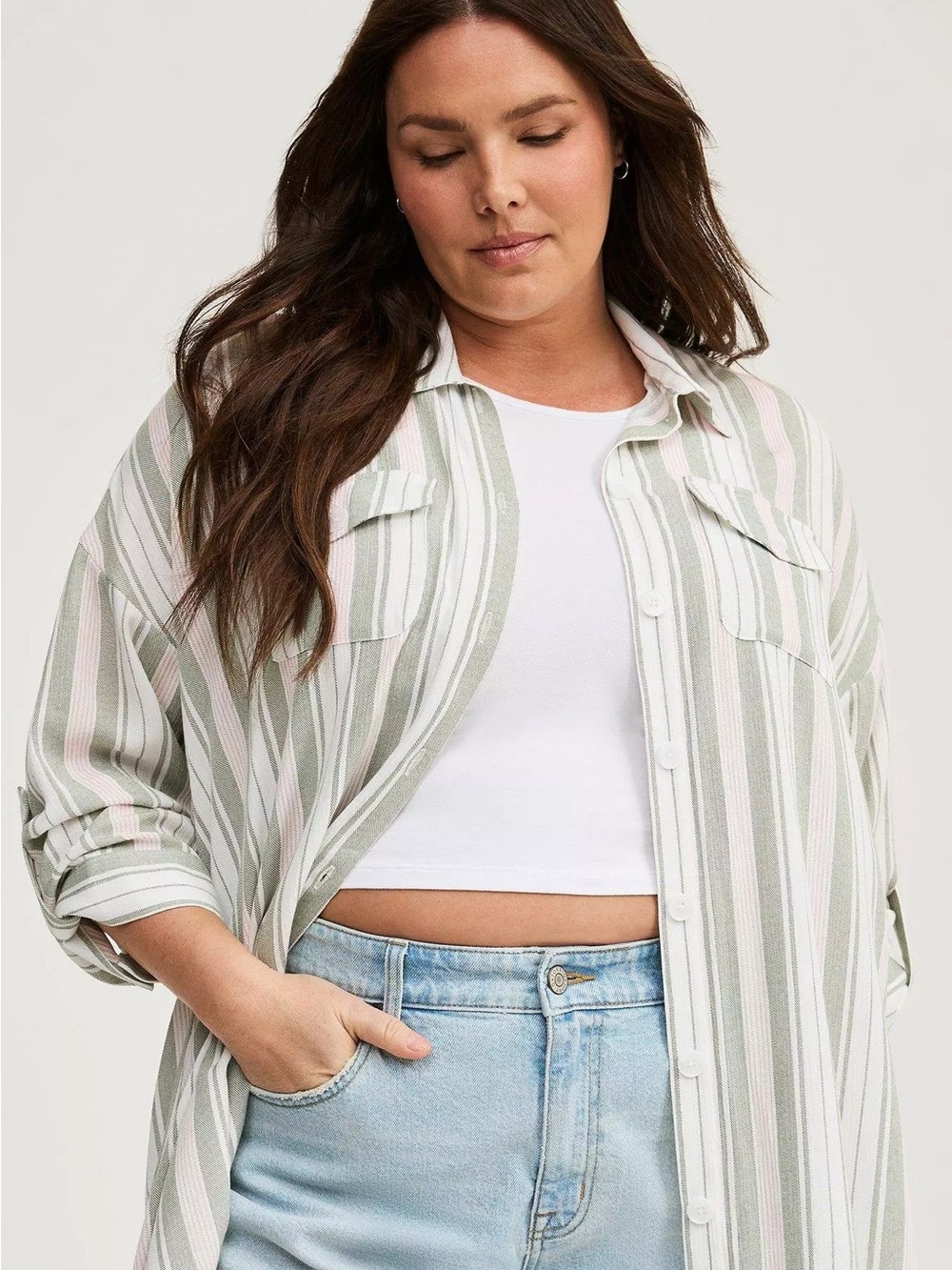 torrid Oversized Shacket